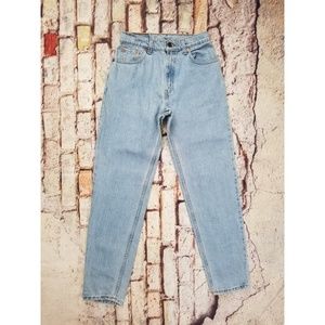 Vintage Levi's 550 High Waist Mom Jeans 28 Waist